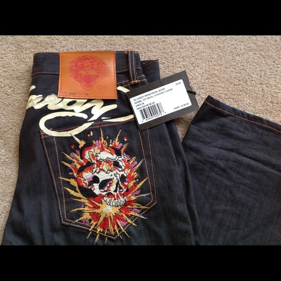 SOLD!! Ed Hardy Jeans, Size 34x34 - Picture 4 of 5